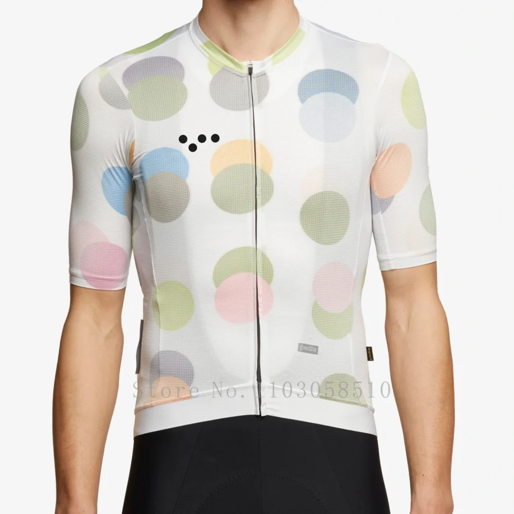 

Мужской велосипедный трикотаж Pedla Performance, легкий велосипедный трикотаж с коротким рукавом, одежда для велосипеда Pro Aero, Maillot Ciclismo Hombre