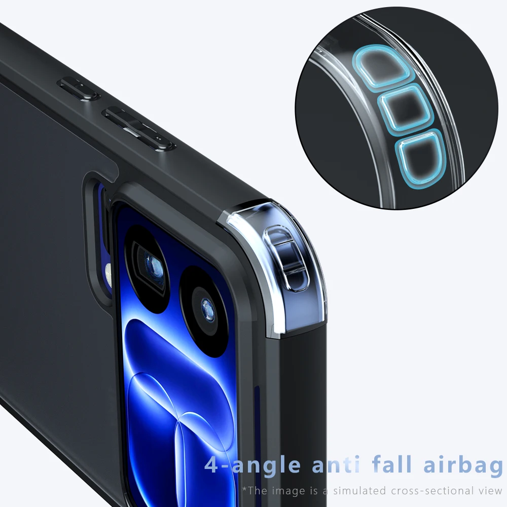Skin Sensation Airbag Anti Drop Case Cover for Xiaomi 18 Pro Max Mircropyle Back Case Cover Xiaomi 18 Cell Fundas Xiaomi 18 Pro