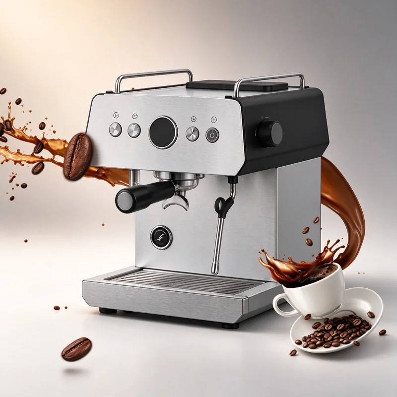 Portable Coffee Maker Aluminium Alloy Hand Press 15Bar Pressure No Power Required for Outdoor Picnic Backpacking Single