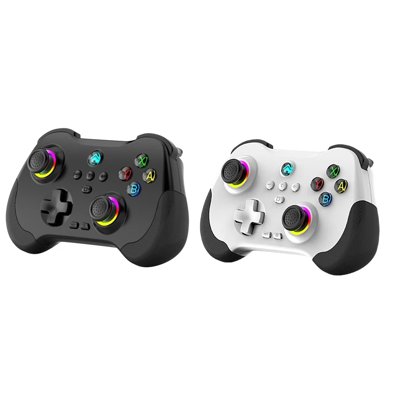 Z01 Motorcycle Game Bluetooth Controller Is Suitable For Android Switch Computer IOS Motorcycle Dual Vibration-Black Durable