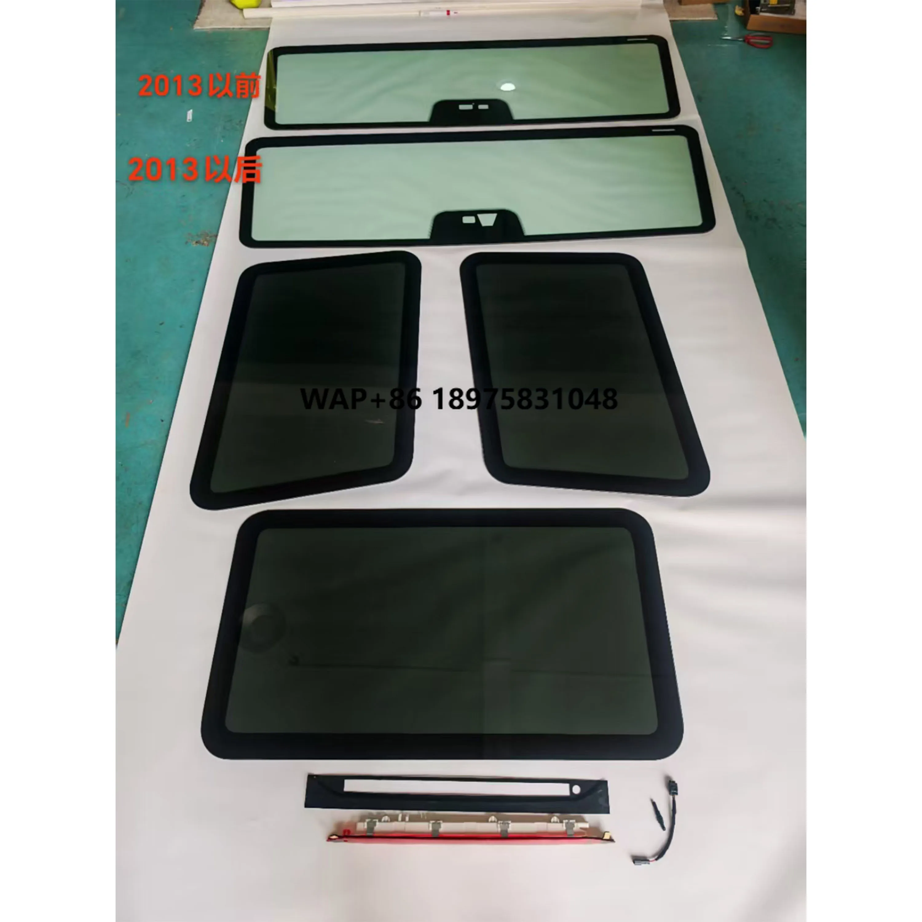 

For G500 G63 G55 Old Model Upgraded New Model Frameless Glass Welcome Pedal Taillights