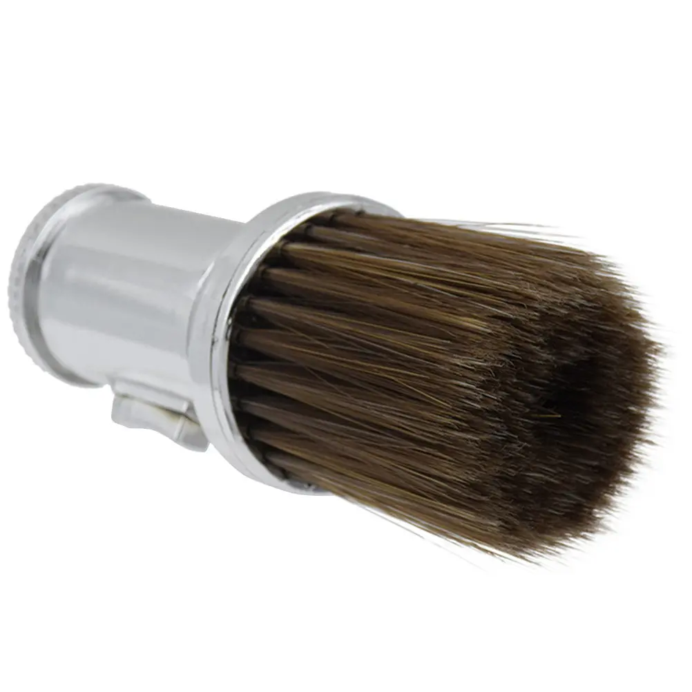 Professional Neck Duster Brush Hairdressing Cleaning Brush for Loose Hair Beard Trimming Shaving Cleanup Multipurpose Hair Salon