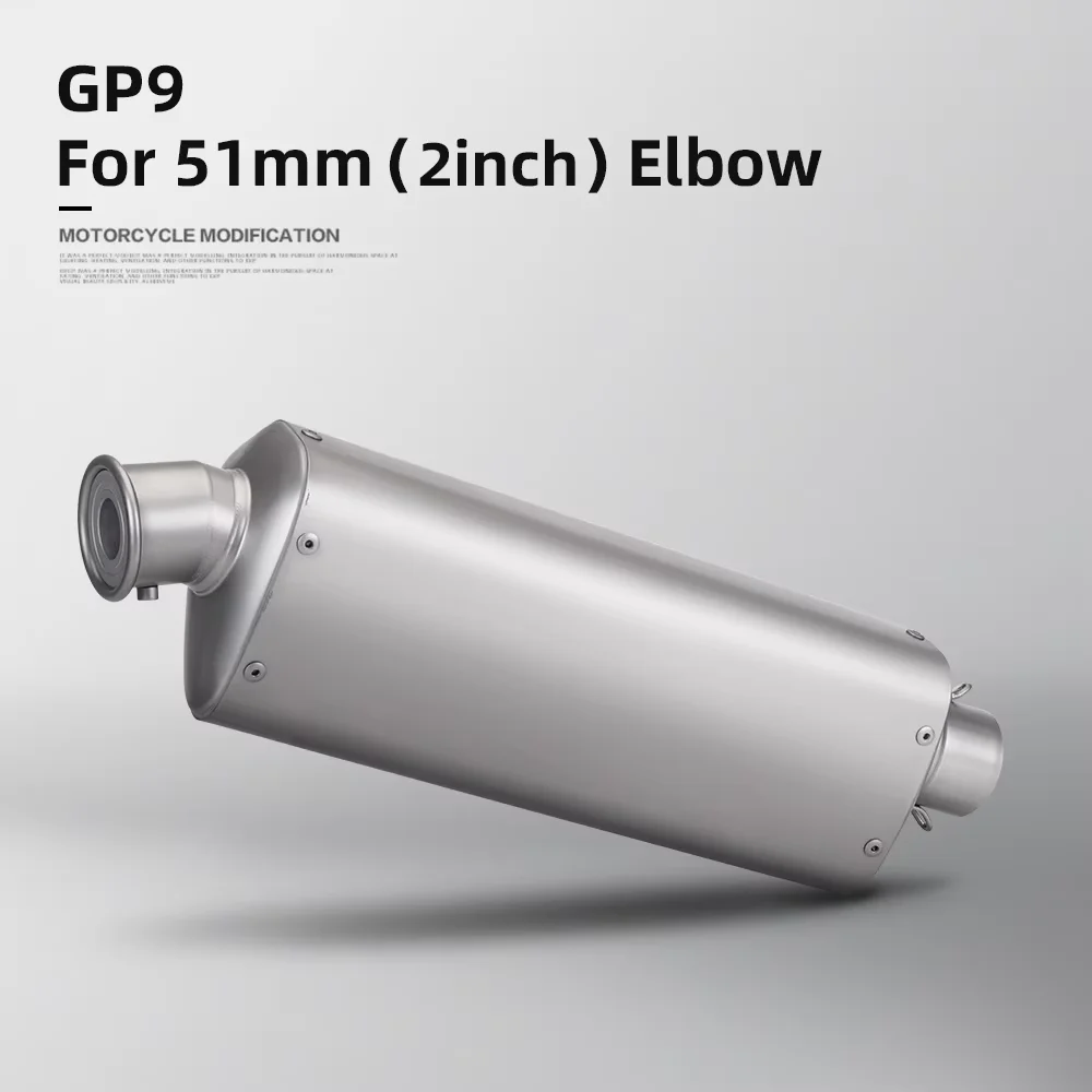 

Universal 51mm Motorcycle exhaust system M13 muffler For R3 R15 R7 MT07 Z900 R6 R1 MT09 F800 ADV gsxr150 ZX6R NINJA400 CBR500R