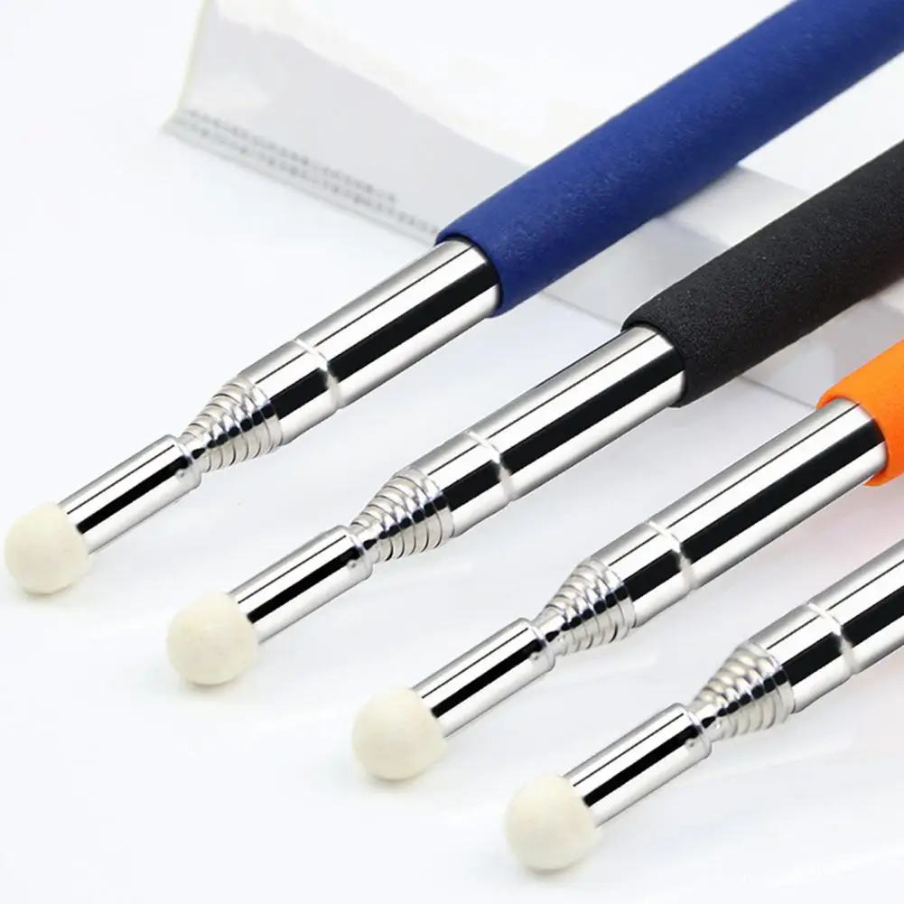 Quadro-negro com ponteiro especial para professores, ensino escolar, vara de comando, quadro branco, ponteiro touch screen, 1,2 m