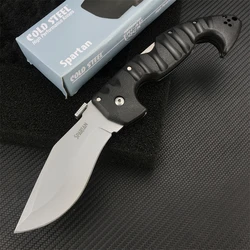 Spartan Folding Knife Survival Tactics Cutting Nylon Fiberglass Handle Outdoor Camping Rescue EDC Sending Man Folding Knife