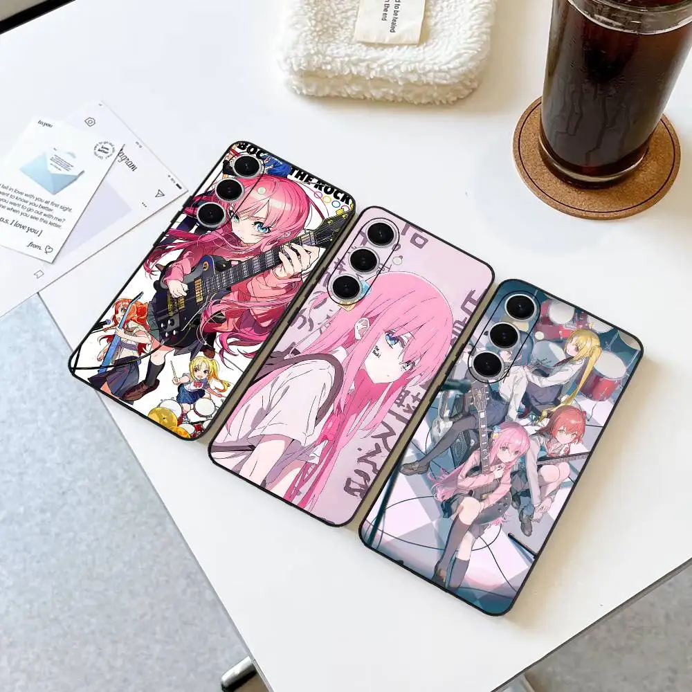 Singer B-Bocchi The Rock Phone Case For Samsung S 24 fe 25 Ultra plus 20 lite 21 30 22 23 24 22 Ultra 5G Fundas
