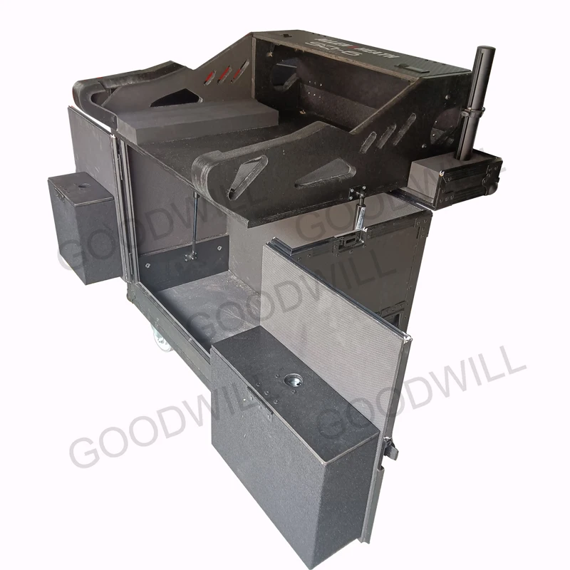 Чехол для полета микшера Direct Custom Sound Flip Case для Allen&heath Sq5 Sq6 Sq7