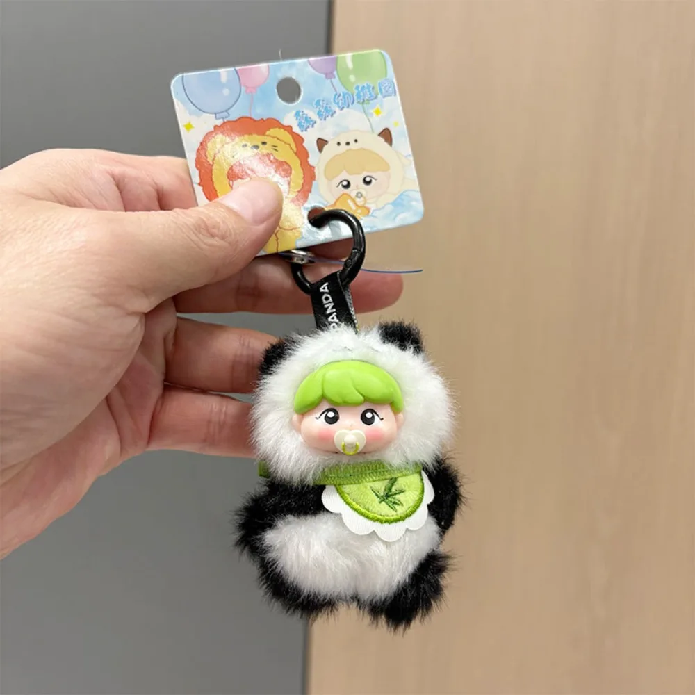 

Bag Charms Forest Kindergarten Plush Pendant Fluffy Soft Decoration Animals Plush Doll 10cm Cute Animals Plush Key Ring Handbag