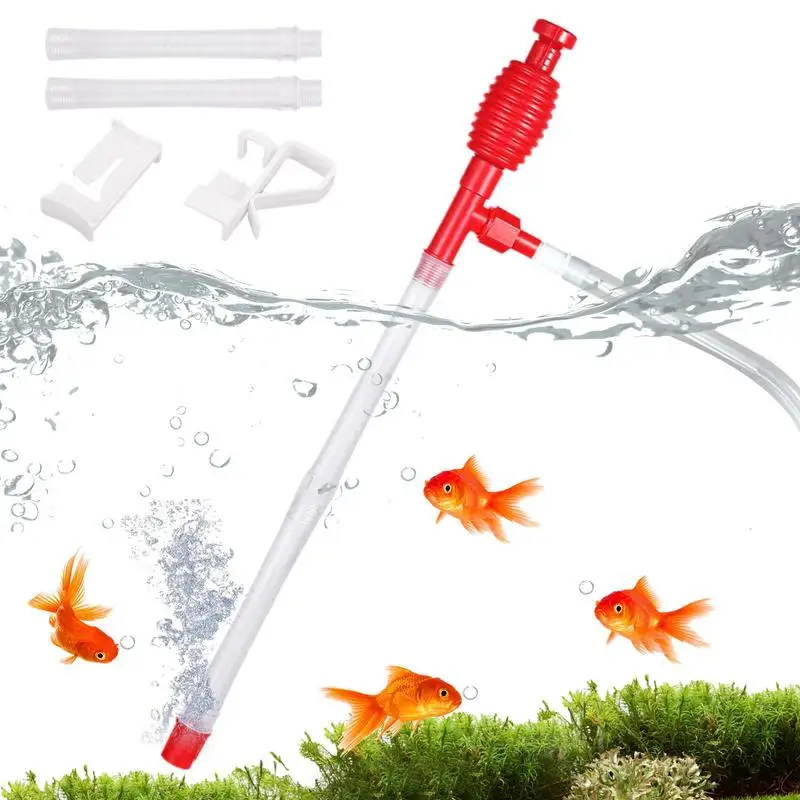 Fish Tank Water Changer Sand Cleaner Manual Fish Tank Siphon Cleaning Tools Manual Fish Tank Siphon Cleaning Tools Flow