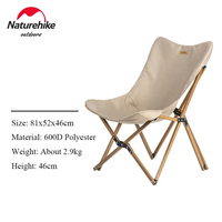 Naturehike Folding Chair -Outdoor Camping Office Nap Chair, Load Capacity 120KG,Chair Cover Detached,Wear Resistant Oxford Cloth