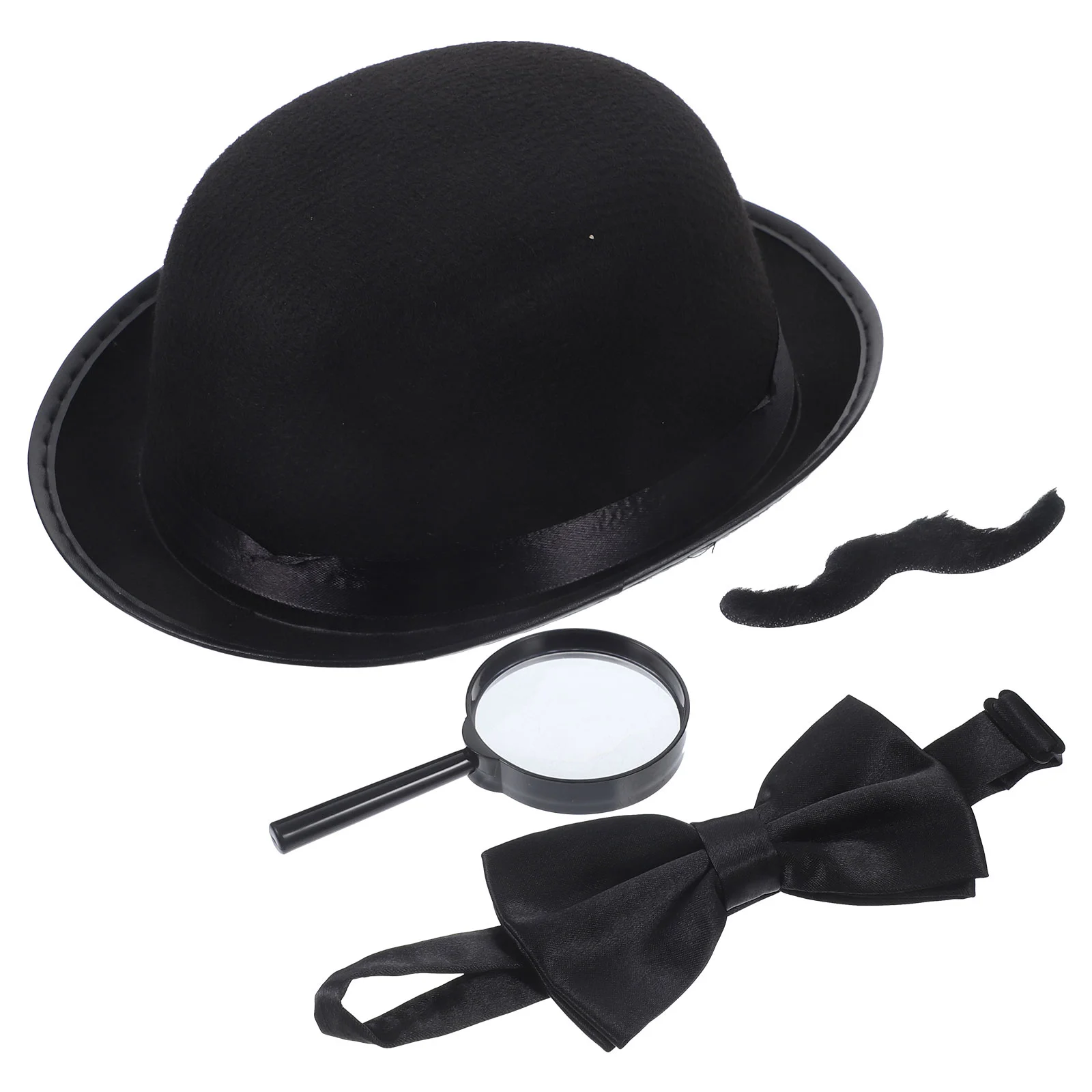 Detective Costume Accessory Modern Era Suit Magician Cosplay Party Dress up Props Accessories Boy