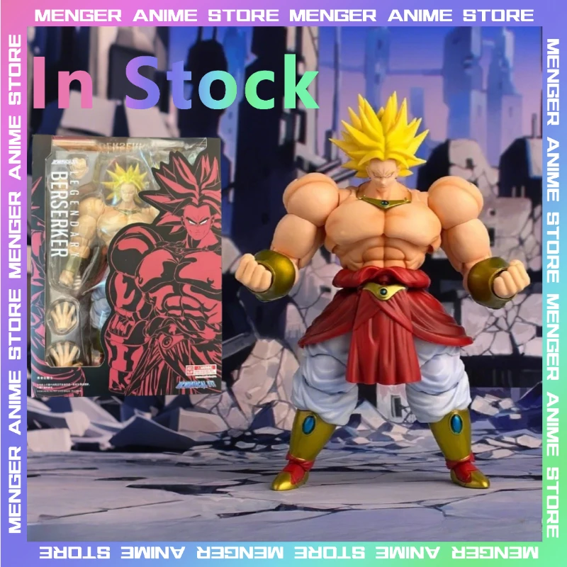 

Demoniacal Fit Dragon Ball Super Saiyan Broly Legendary Berserker Anime Figurine Action Figures Statue Collection Model Toy Gift