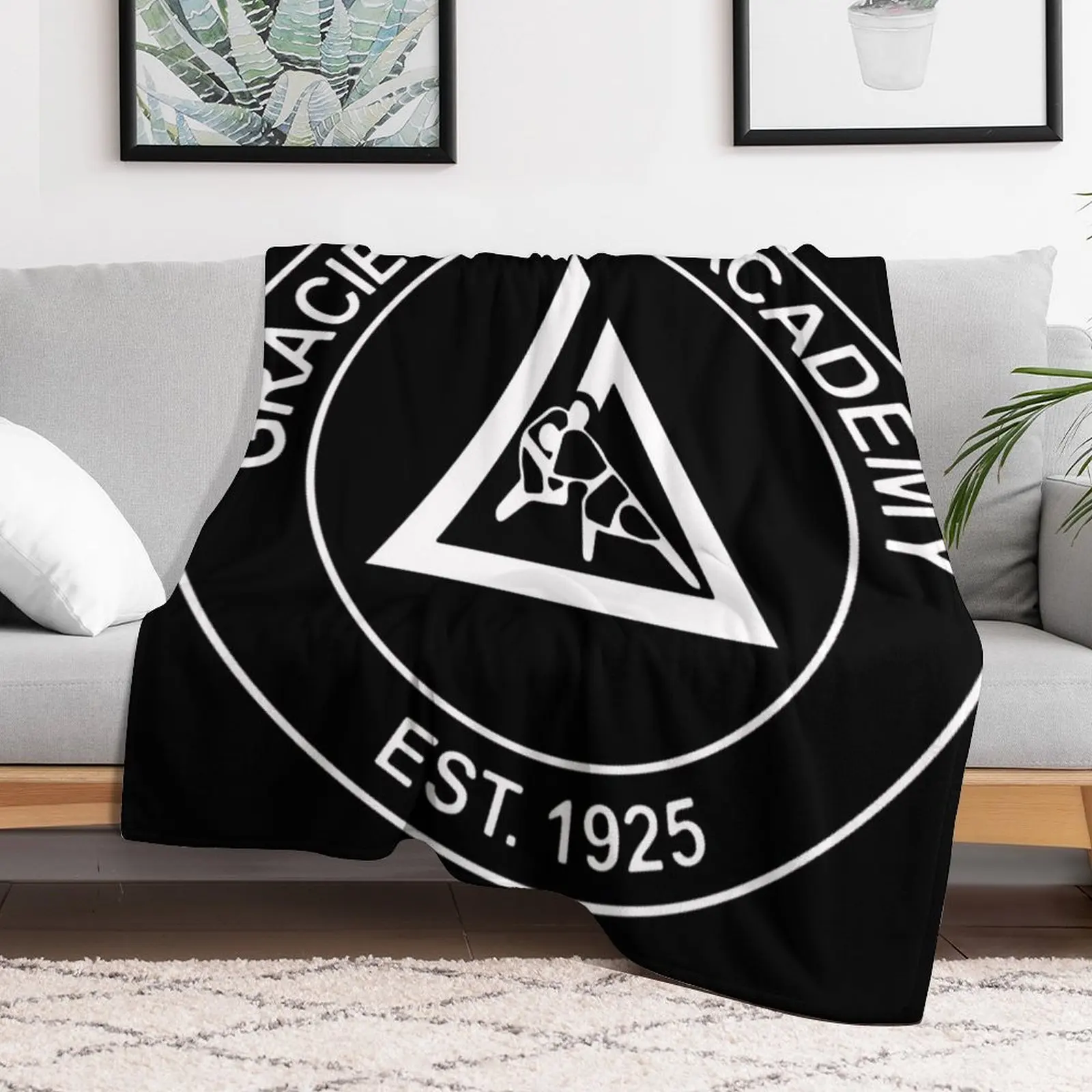 Gracie Jiu Jitsu Throw Blanket Blankets For Baby Blankets Sofas Of Decoration Tourist Thins Blankets