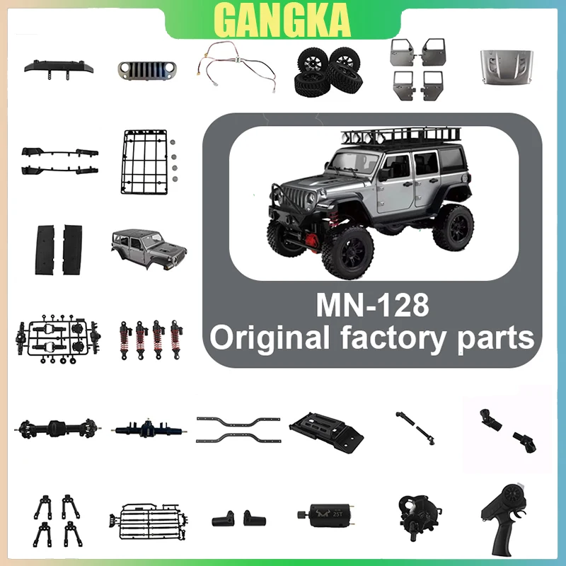 

MN MODEL MN128 RC Remote Control Car Parts Upgrade Wheel Eyebrow Non-destructive Installation OP Parts Rc Crawler Parts