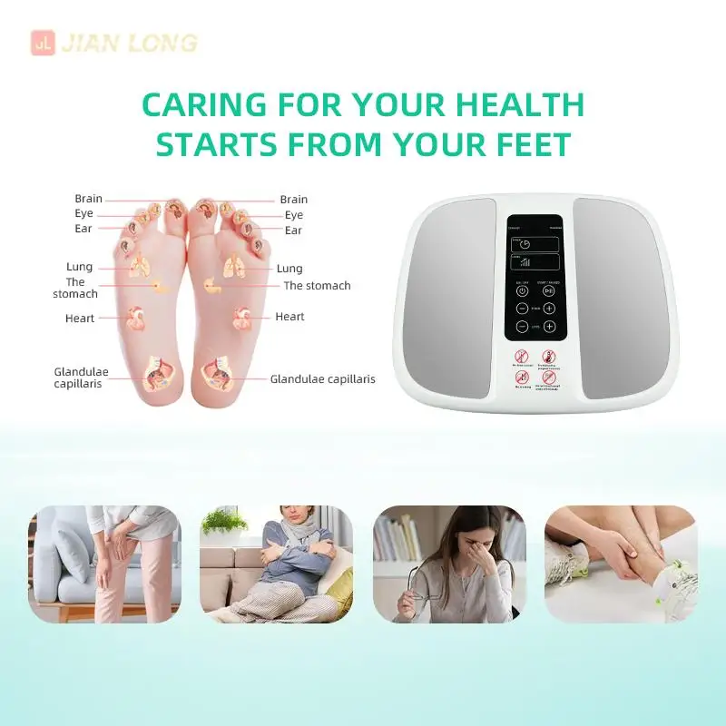 2025 Olylife Tera P90 Terahertz Terapia Massageador de pés