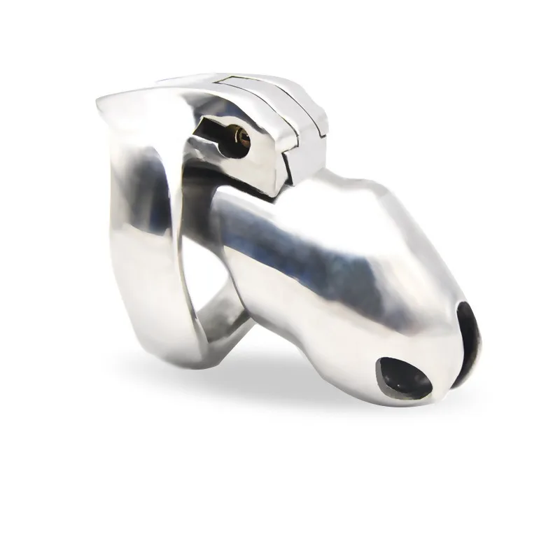 Stainless Steel Male Chastity Cage for Men Gay BDSM Bondage Erotic Urethral Lock Penis Lock Cock Cage Chastity Device Sex Toys view 4