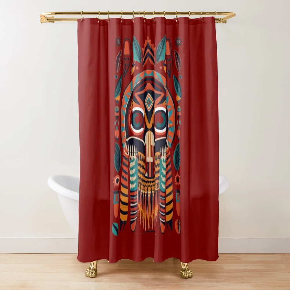 

Traditional Motif Shower Curtain Anime Bathroom Bathroom Accessories Curtain