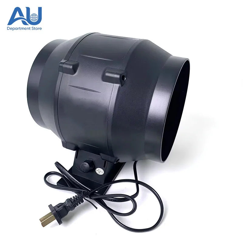 Suitable For 8 Inch/ 6 Inch Ventilation Fan 110V-240V Blower Exhaust Fan Waterproof Air Ventilator Pipe Extractor With Stepless