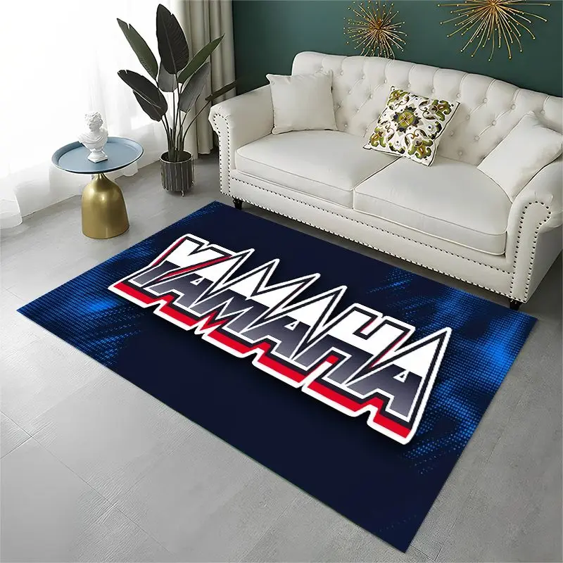Y-Yamaha Fashion Racing Car MOTO Large Carpet Rug for Home Living Room Bedroom Sofa Doormat Decor,Area Rug Non-slip Floor Mat