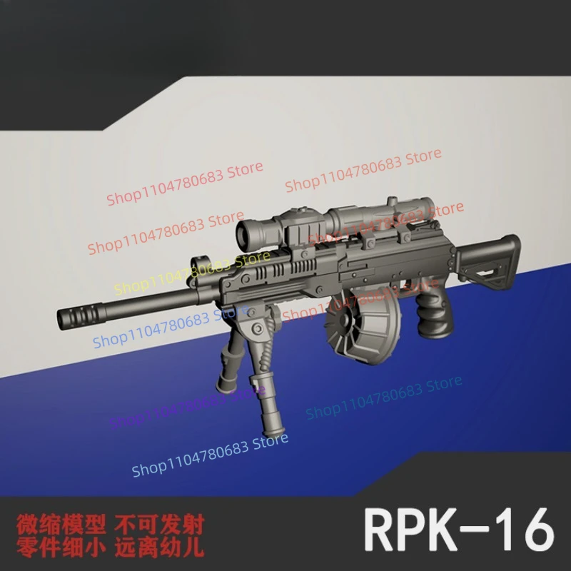 MOC Military Building Blocks Doll Mini Doll Accessories Russian RPK16 Machine Gun Toys Gifts Ornaments Collection