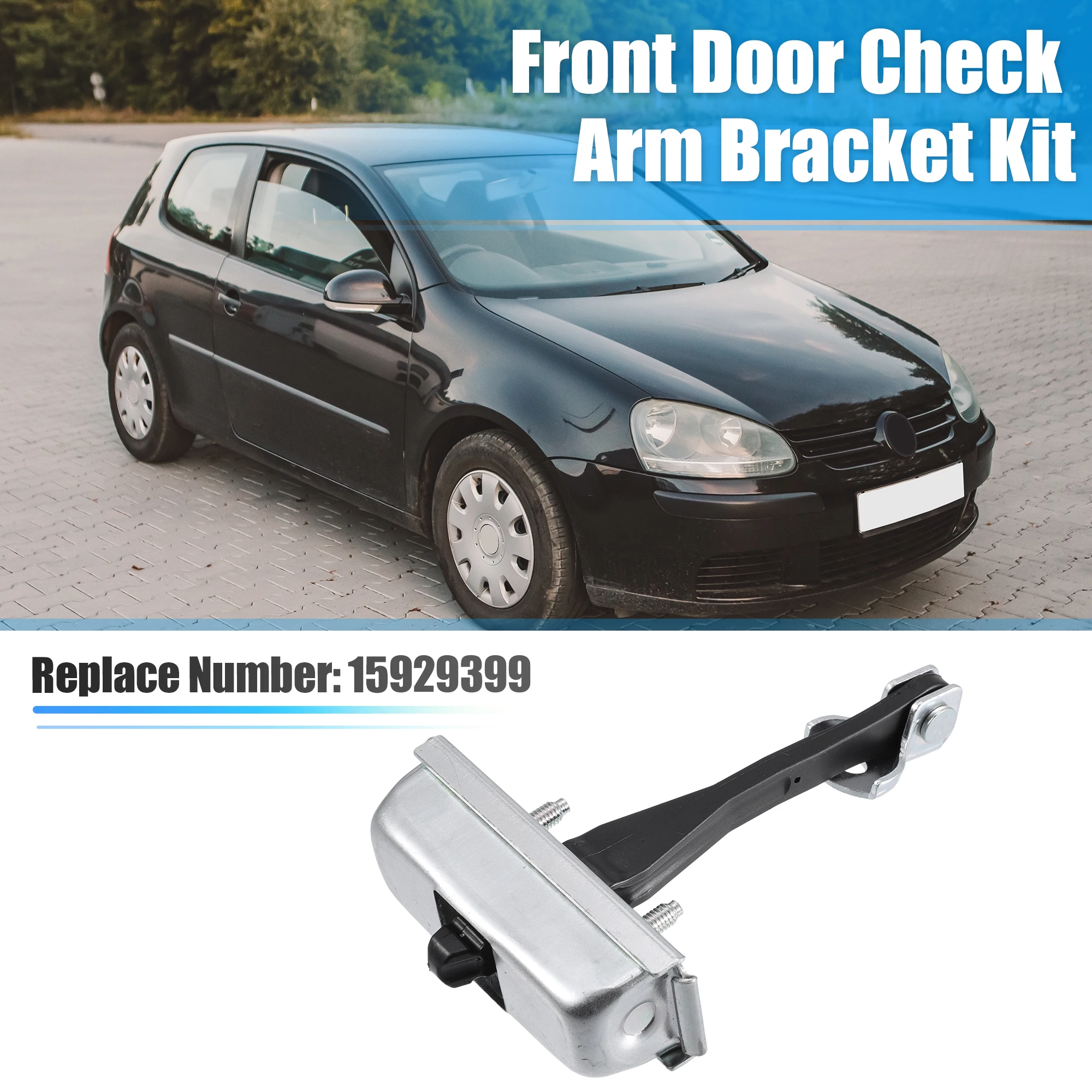 

X Autohaux Car Front Door Check Strap Stop for Chevrolet Trailblazer for GMC Envoy 15929399