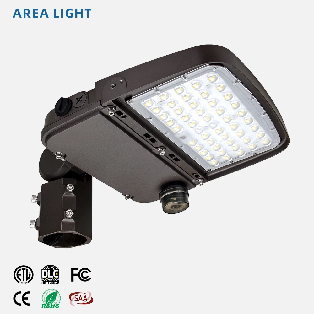 

Minglight Adjustable 75W to 240W LED Parking Light 180 Degree Mounting Angle IP65 for Parking Lot Lighting