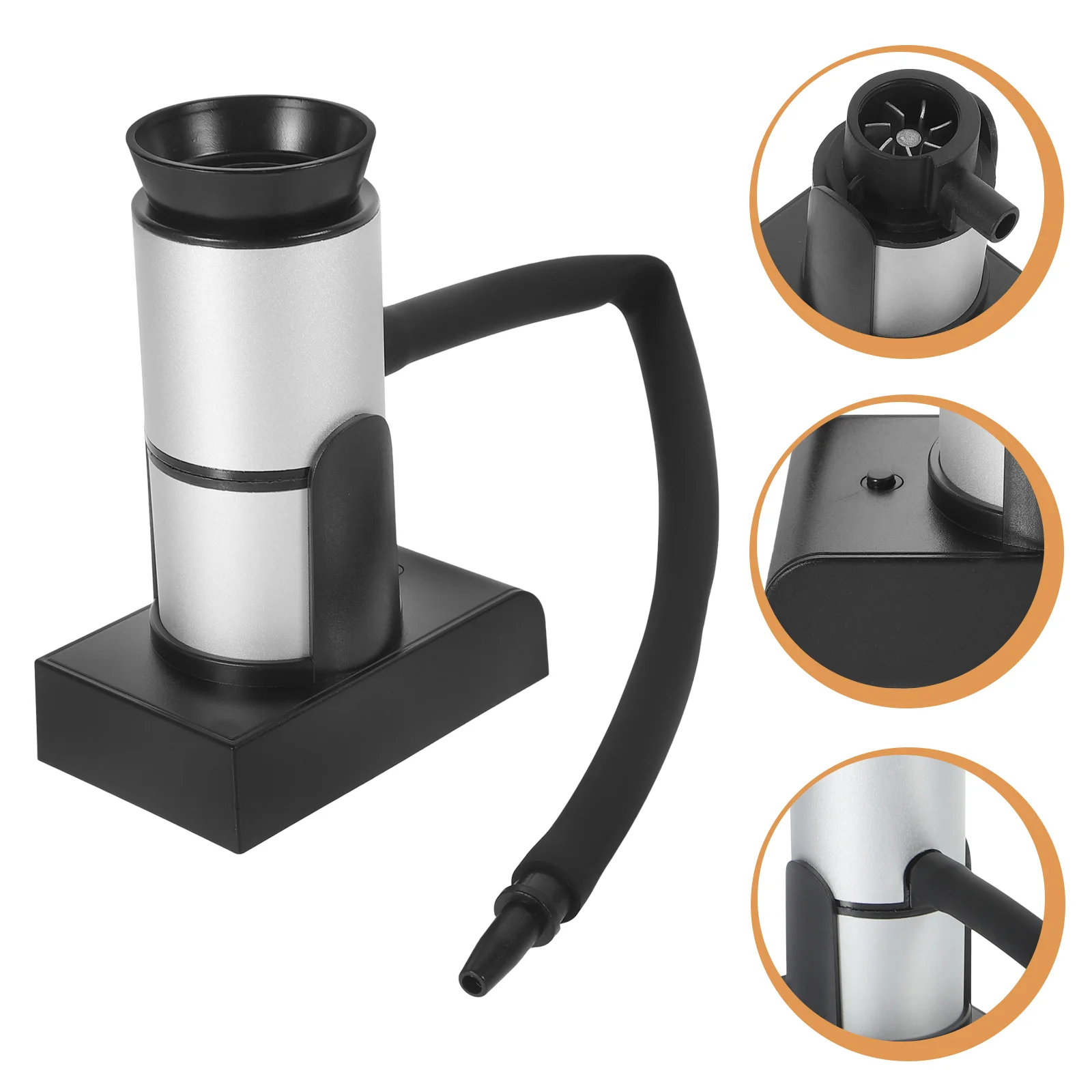 

Handheld Smudging Machine BBQ Grill Smoker Kitchen Portable Mini Infuser Food Generator Zinc Alloy Home Cold Smoking Tool