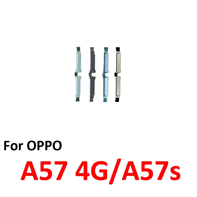 For Oppo A57 4G CPH2387 Phone New Volume Button Up Down External Key Internal Flex Cable Repair Parts For Oppo A57s CPH2385 image 3