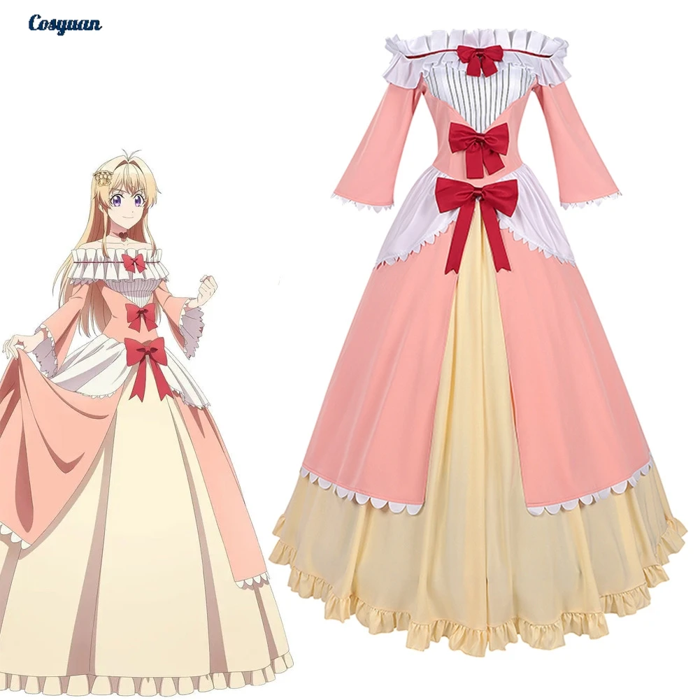 

Anime Always Catch Cospaly Maria Annunziata Dress Clothes Women Party Disguise Roleplay Halloween Costume Carnival Outfits Suits