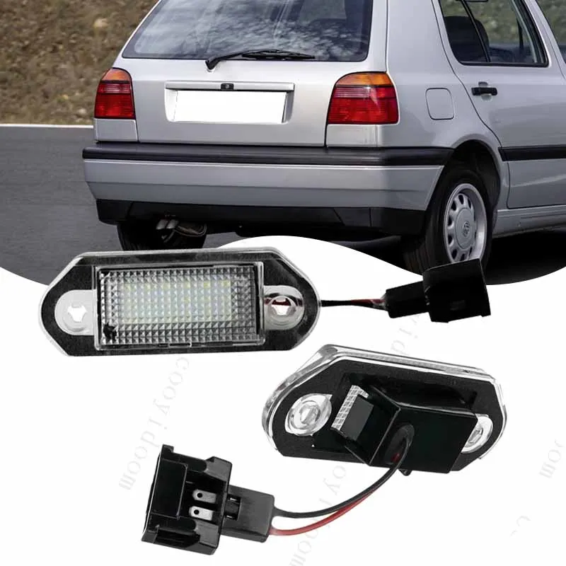 

For For VW Golf 3 2 Jetta Vento koda Octavia I Combi 1996-2010 Car LED License Plate Light Trunk Light Signal Light Accessories