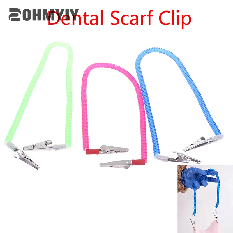 Dental Scarf Napkin Clip Holder Dentistry Material Napkin Holders Dental Tools