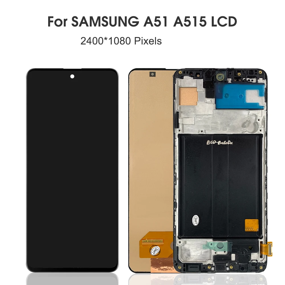 A51 For Samsung 6.5\'\'Tested A515 A515F A515U A515W A515X LCD Display Touch Screen Digitizer Assembly Replacement