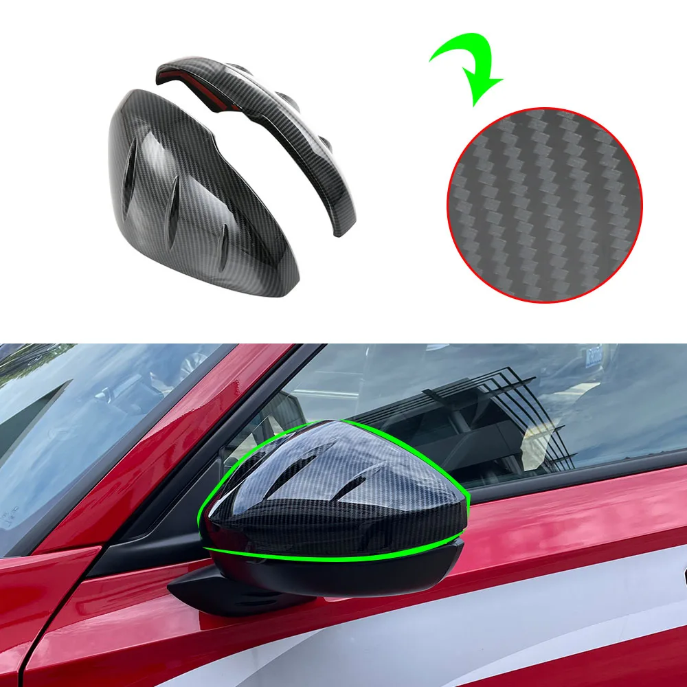 Auto Car Exterior Accessories Side Door Rear View Mirror Cap Horn Style Protector Cover for 11th CIVIC 2022