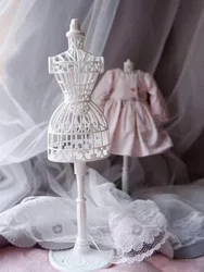 1/6 Hollow Mannequin Doll Clothes Three-dimensional Hanger Clothing Design Display Stand Desktop Decoration Doll Accessories