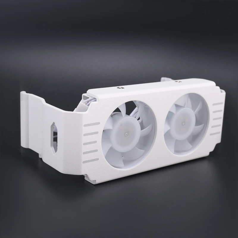 2X وحدة ذاكرة الوصول العشوائي للكمبيوتر مبرد الكمبيوتر DDR4 DDR5 Overlock Dual ARGB Sync PWM مراوح الألومنيوم RGB مشعاع التبريد (B)