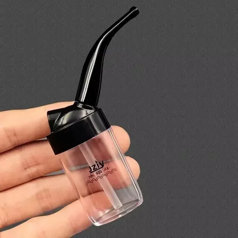 Compact Filter Pipe - Mini Hookah Water Pipe Easy to Clean Smoking Accessory for Men's Daily Use