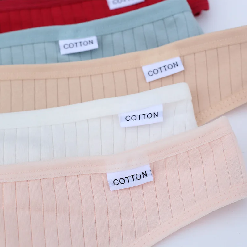 6pcs Cotton Thong Pants for Women with Low Waist Sexy Invisible and Traceless Temptation T-shirts image 2