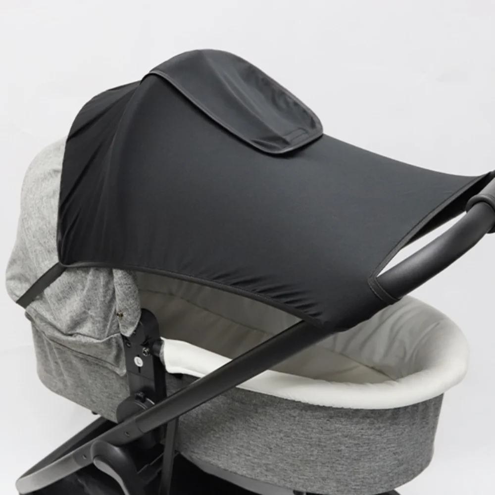 

Extended Baby Stroller Sunshade Cover Breathable Lightweight Baby Pram Canopy Anti-UV Sunscreen Pushchair Visor Travel