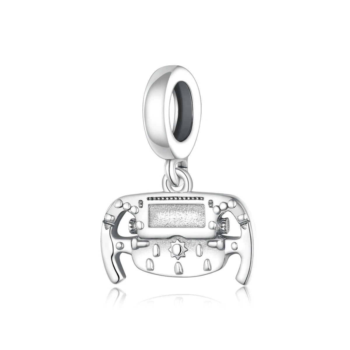 Passend für Original-Pan-Charm-Armbänder aus 925er-Sterlingsilber, F1, Rennwagen-Lenkrad, Perle für die Herstellung von Rennstufzügen, Berloqe – Detail 2