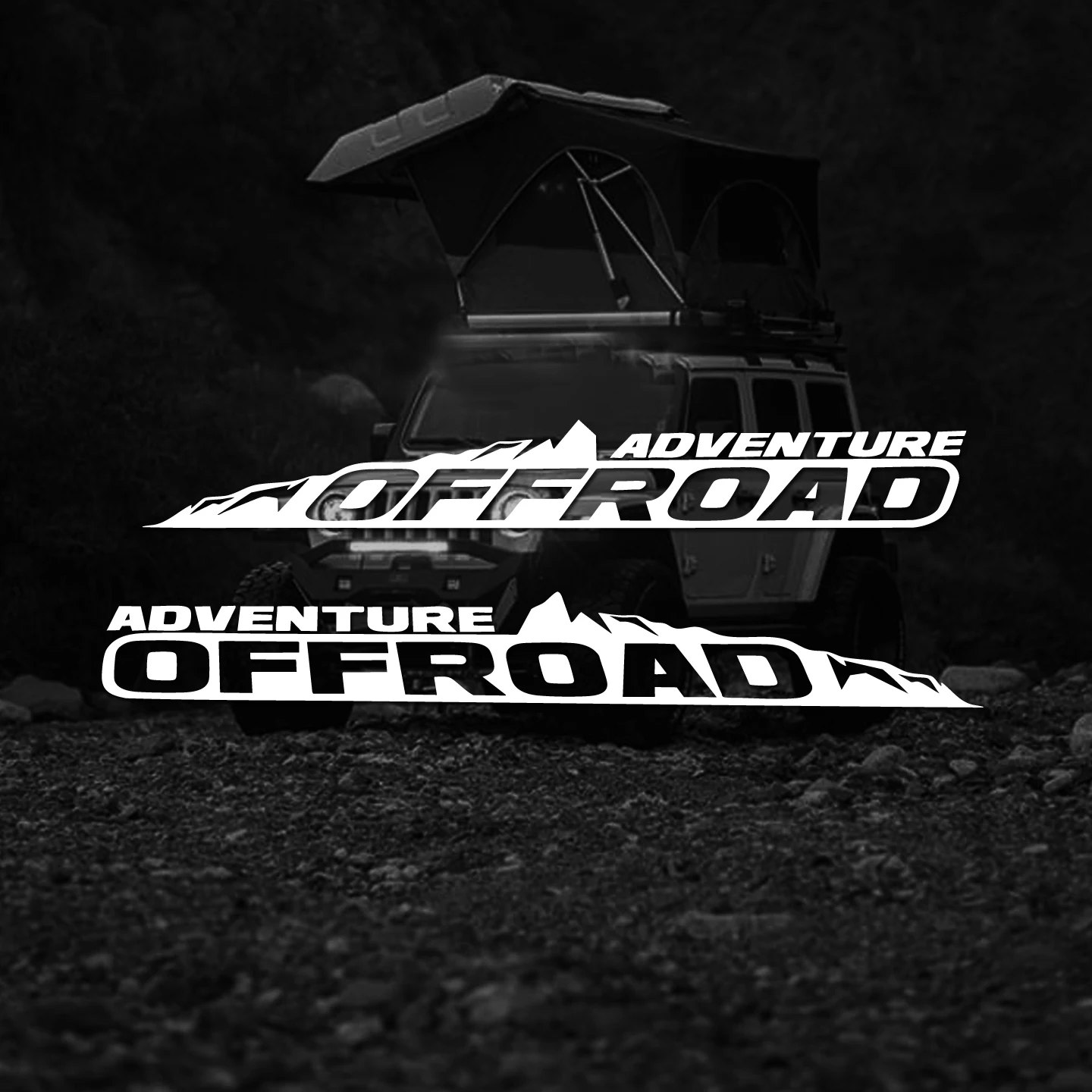 

Suitable for off-road vehicle hood stickers, off-road modified car body stickers, personalized car decals, outdoor off-road