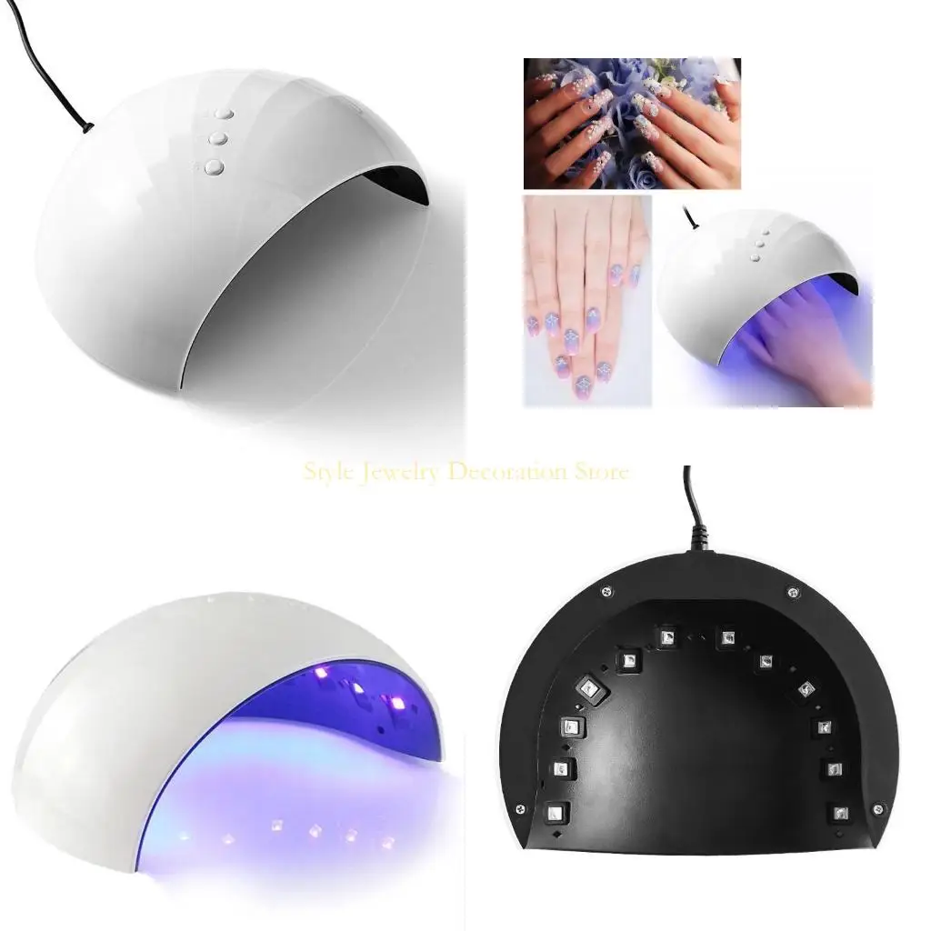 

D46E UV Led Lamp Gel Dryer Fast 36W Gel Polishing Lamp for Hands Lamp