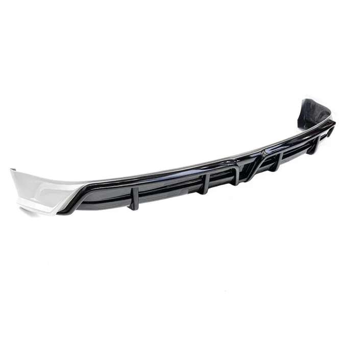 US Stock Rear Diffuser Bumper Lip With LED Light For 2017-2022 Tesla Model 3 Black And White