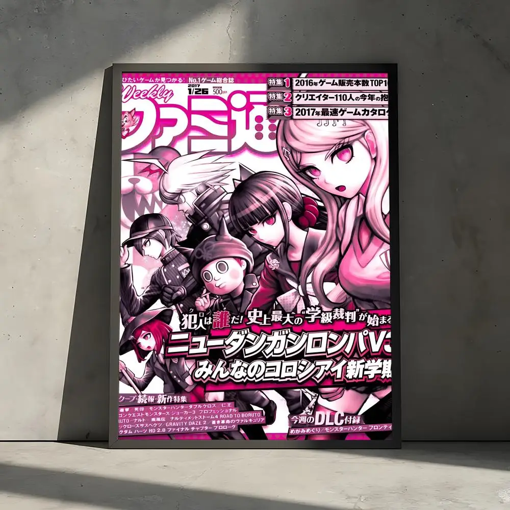 Anime-Film D-DanGanRonpAS Poster, dekorative Wandkunst, Aufkleber, Wandbild, Fotodruck für Zuhause, Wohnzimmer, Flur, Dekoration – Detail 8
