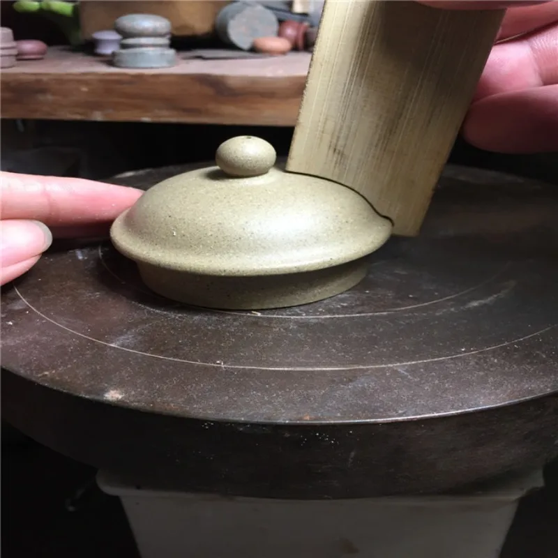 

Инструменты для изготовления крышек чайников из фиолетового песка, бамбуковый цлайн-терьер, ручное приспособление для придания формы строке, инструменты для чистки керамики