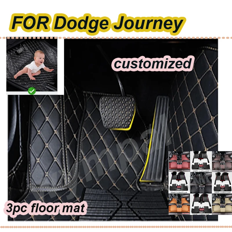 

LUXURY Car Floor Mats For Dodge Journey 2009 2010 2011 2012 2013 2014 2015 2016 2017 2018