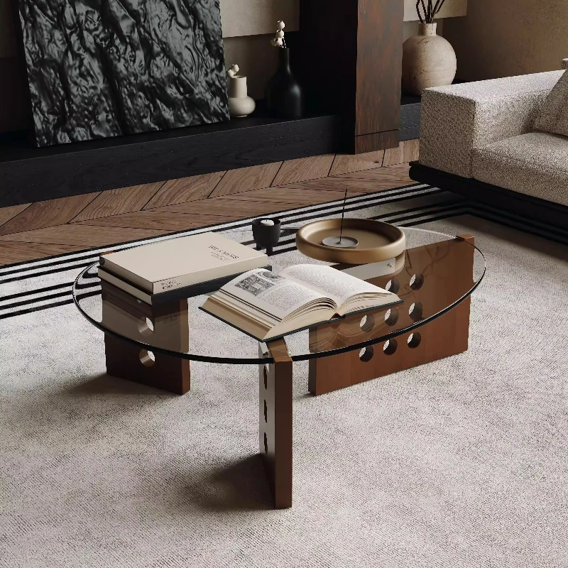 

Tea Living Room Coffee Tables Bedroom Homestay Balcony Leisure Coffee Tables Modern Wooden Furniture Table Basse MH40CJ