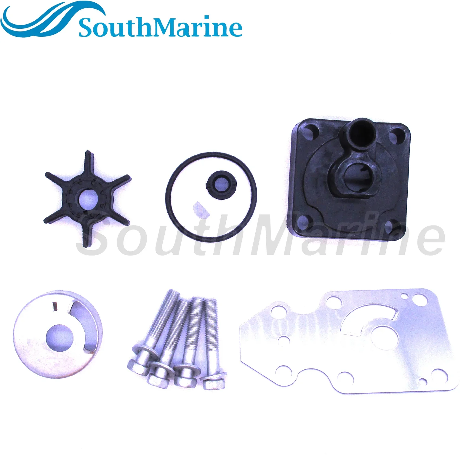 63V-W0078-00 Water Pump Impeller Repair Kit for Yamaha F15 15hp 4-stroke Outboard Motors