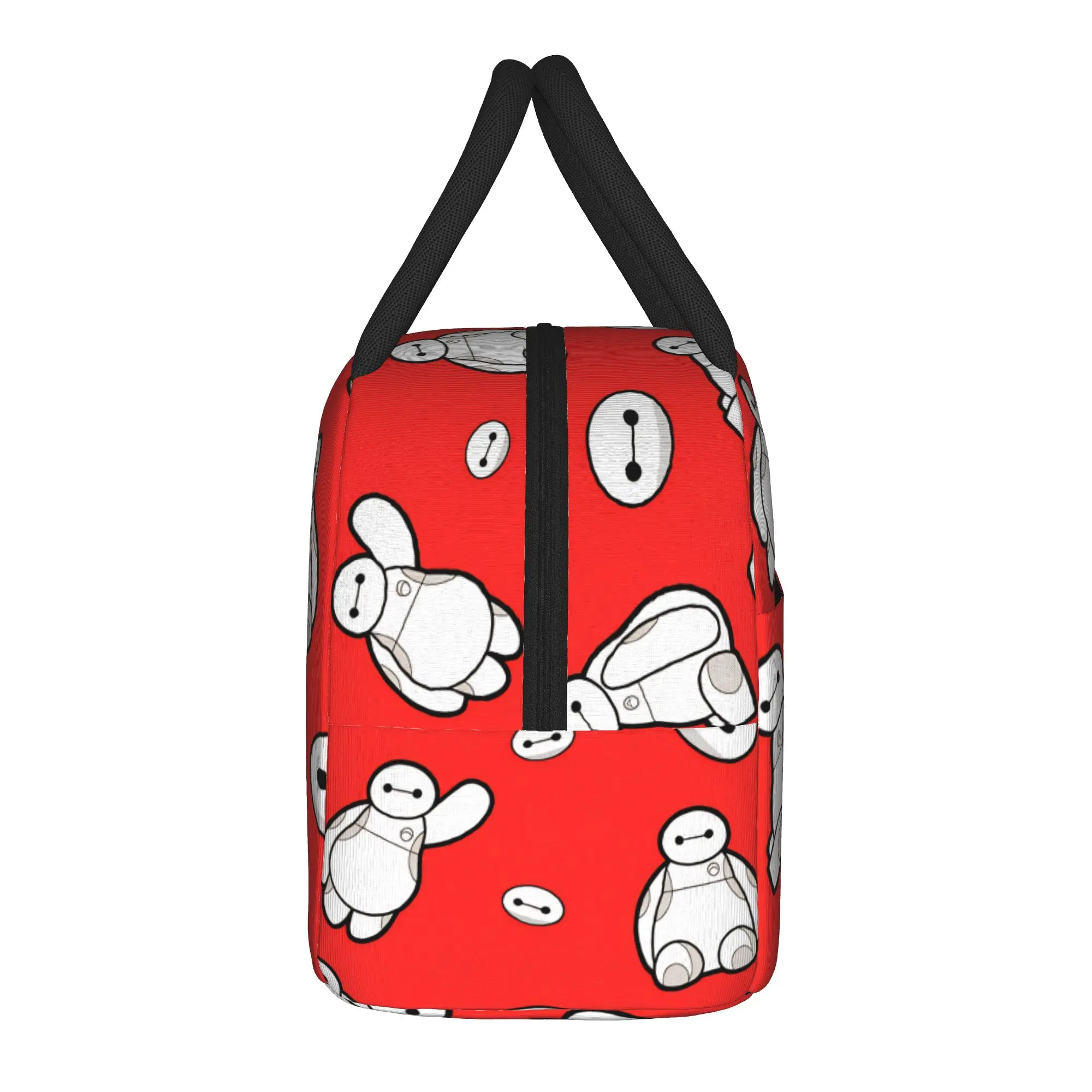 Big Hero 6 Baymax Lunch Bag Medical Inflatable Robot Portable Lunch Box Women Office Cooler Bag Waterproof Thermal Lunch Bags