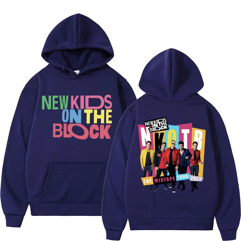 NKOTB Magic Summer Tour 2024 Hoodie New Kids on The Block Harajuku Sweatshirt Men Women Fashion Retro Hip Hop Hoodies Streetwear