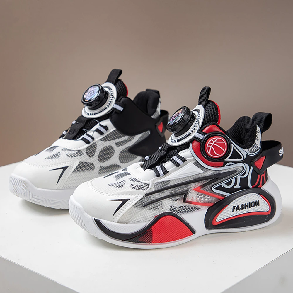 

Trend Fashion Teenager Kid's Sneakers PU Leather Children's Sport Shoes New Designers Boy's Girl's Running Shoes Footwear